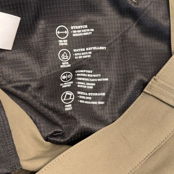 Orvis Trek Pant Men 36x32 Kalamata Water Repellent Outdoor Hiking Stretch - Picture 8 of 11